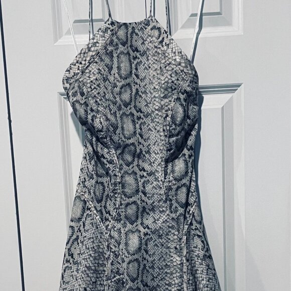 Zimmerman Python Print Halter Sundress - Picture 1 of 8